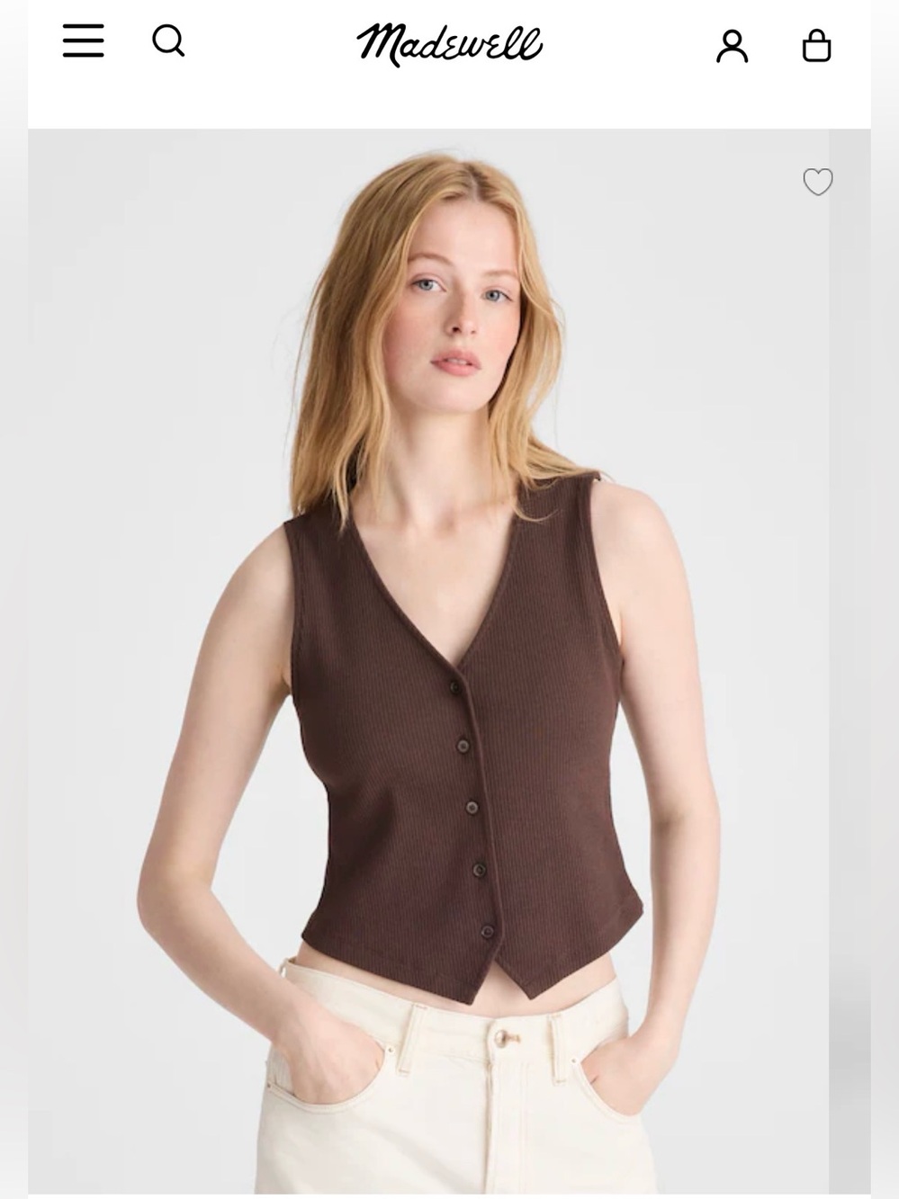 Madewell Vest